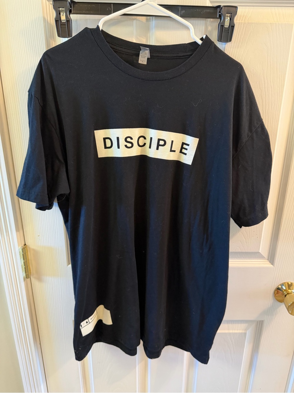 Men's Black Graphic Tee - Logo